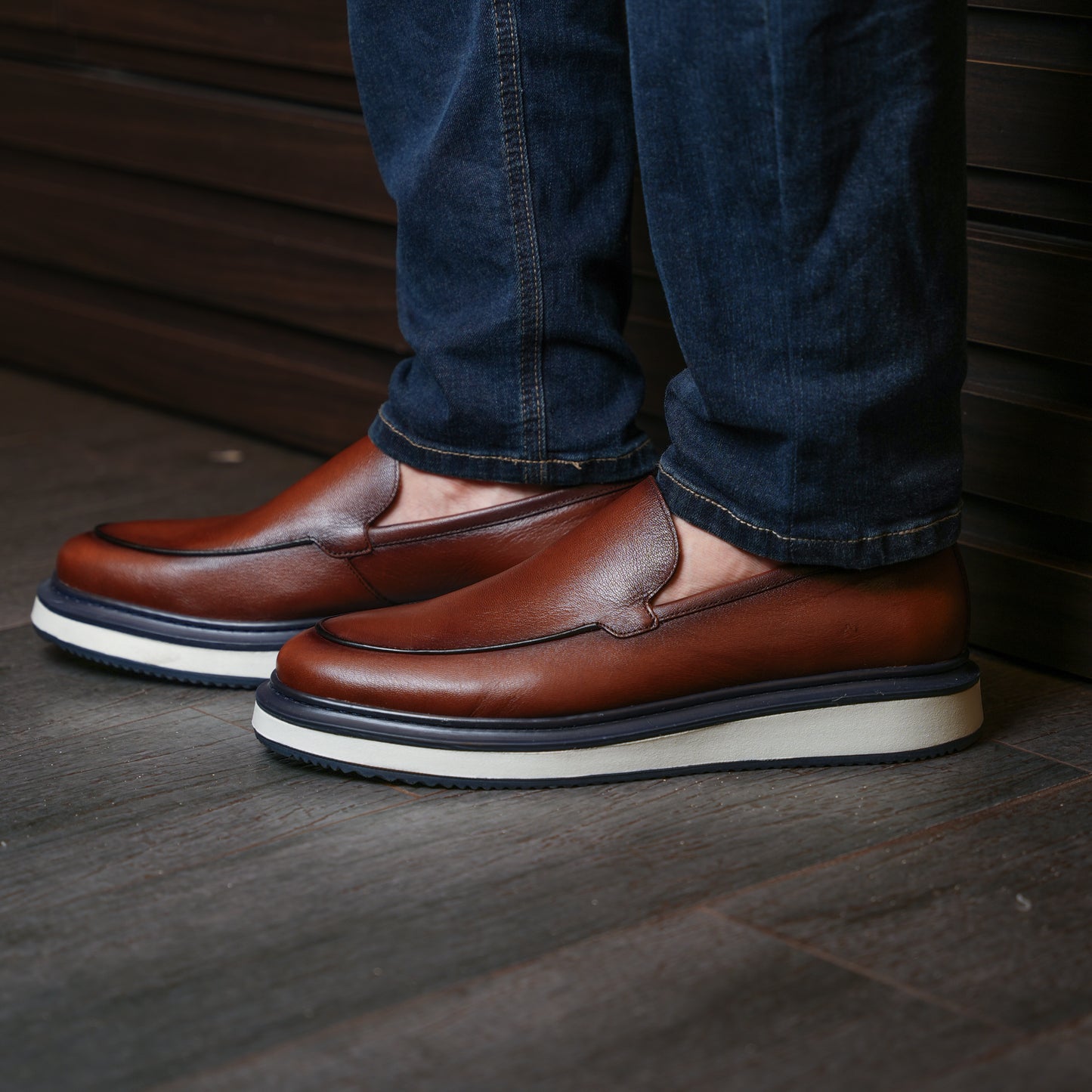 Loafer Casual Sola Branca