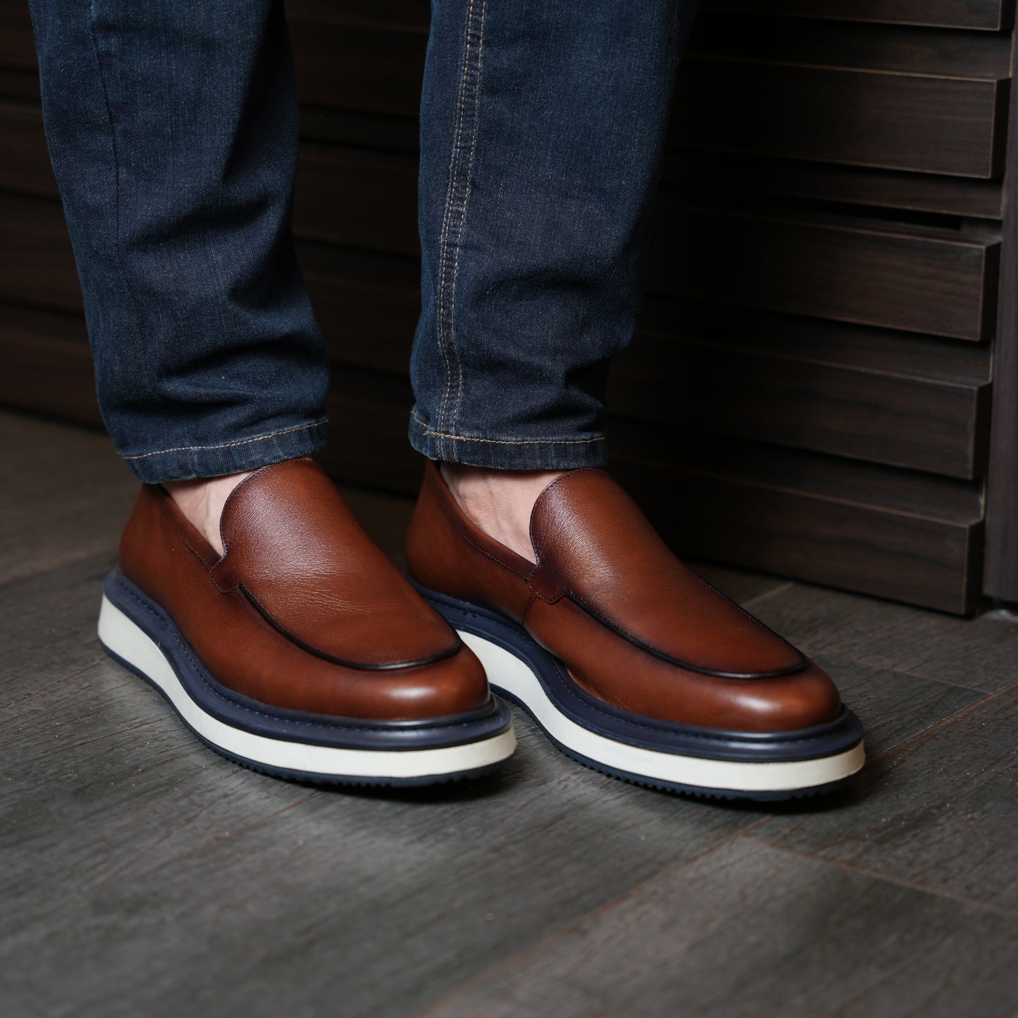 Loafer Casual Sola Branca