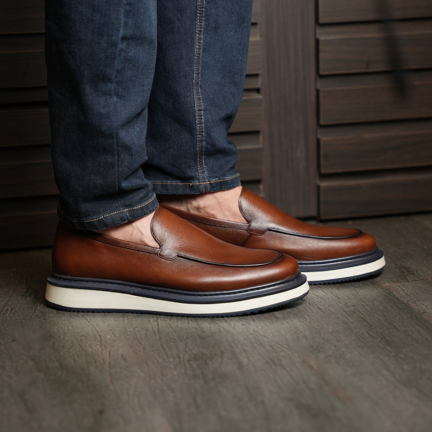 Loafer Casual Sola Branca