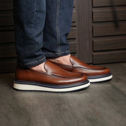 Loafer Casual Sola Branca