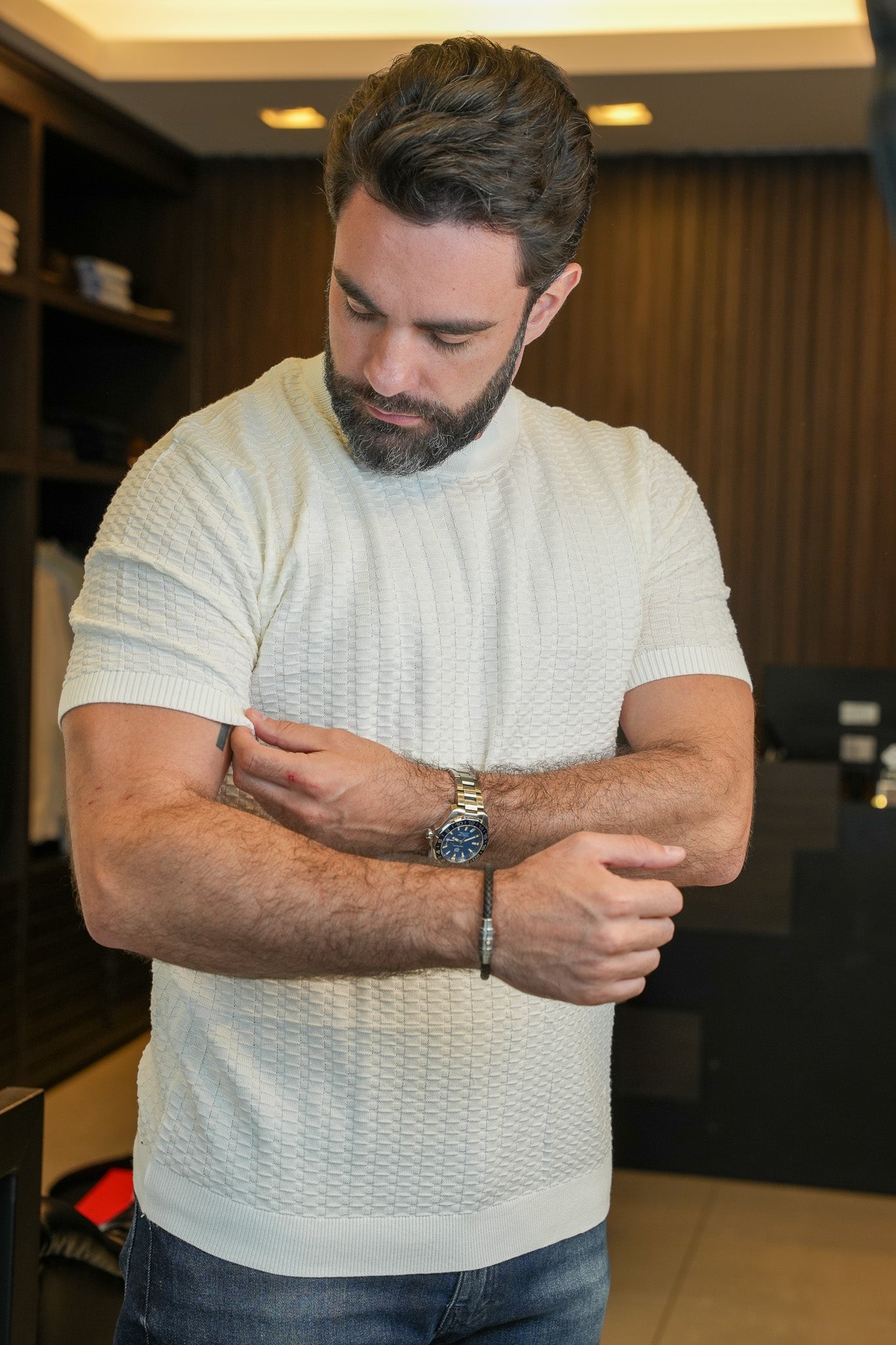 Camiseta em Tricot - Mrsuits