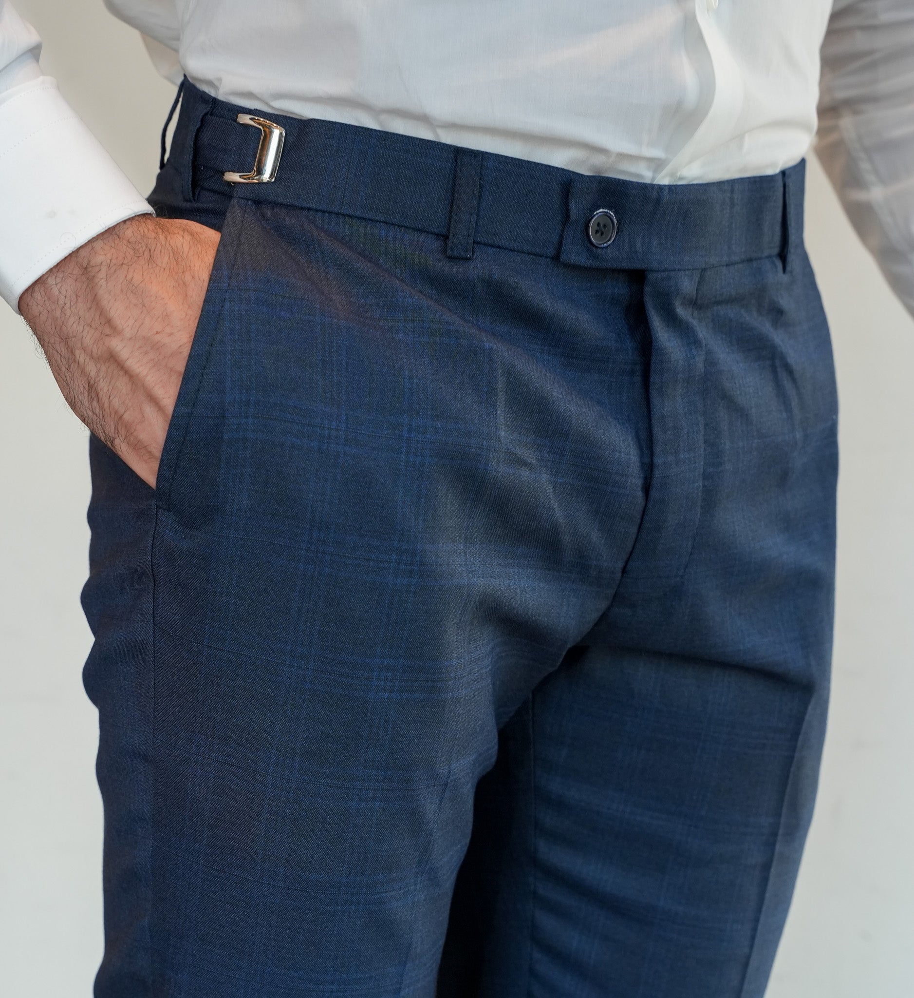 Calça Alfaiataria com Ajuste Principe de Gales - Mrsuits