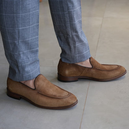 Loafer Couro Nobuk