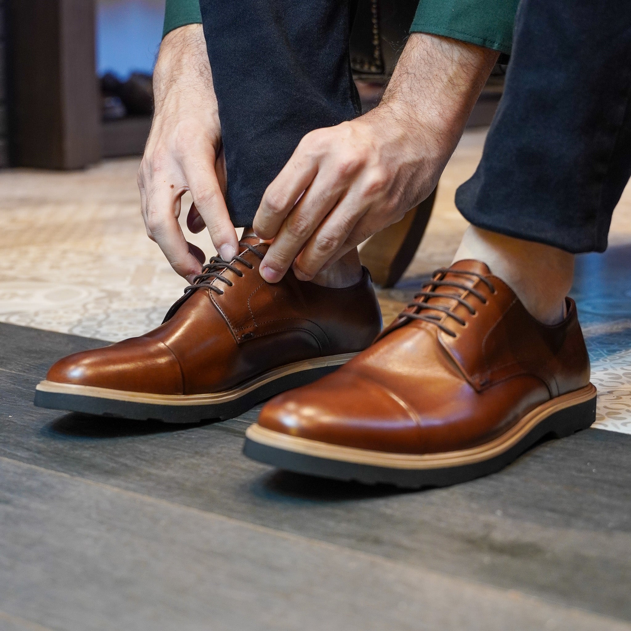 Derby em couro - Mrsuits